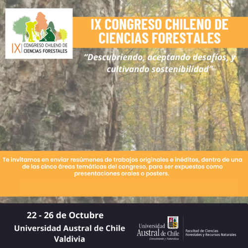 congreso_forestal IX CONGRESO CHILENO DE CIENCIAS FORESTALES 